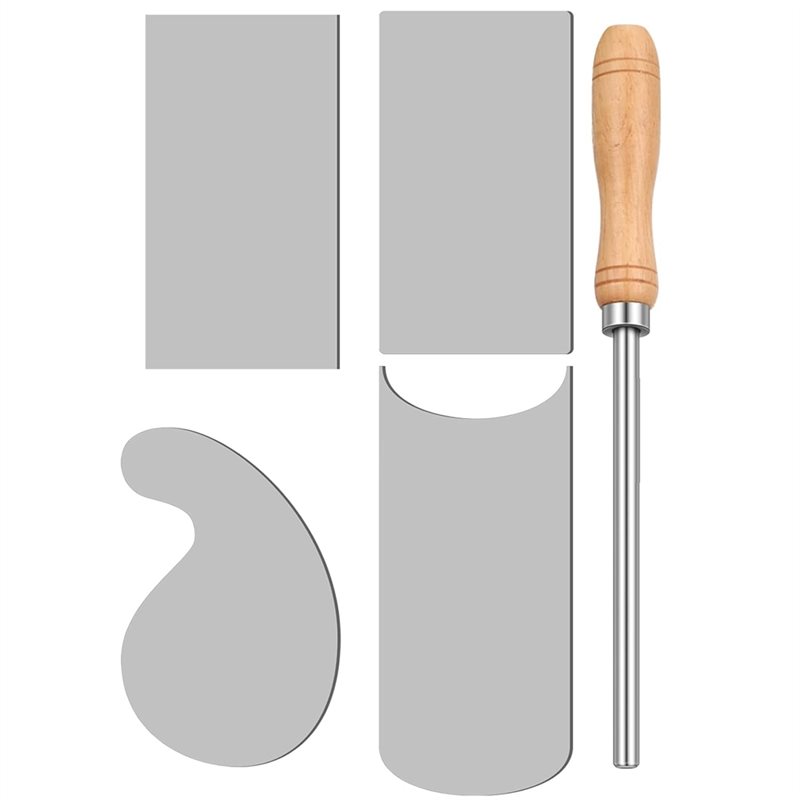 Card Scraper Cabinet - AB34-kaartschraper polijstgereedschap en 4-delige kastschraperset voor