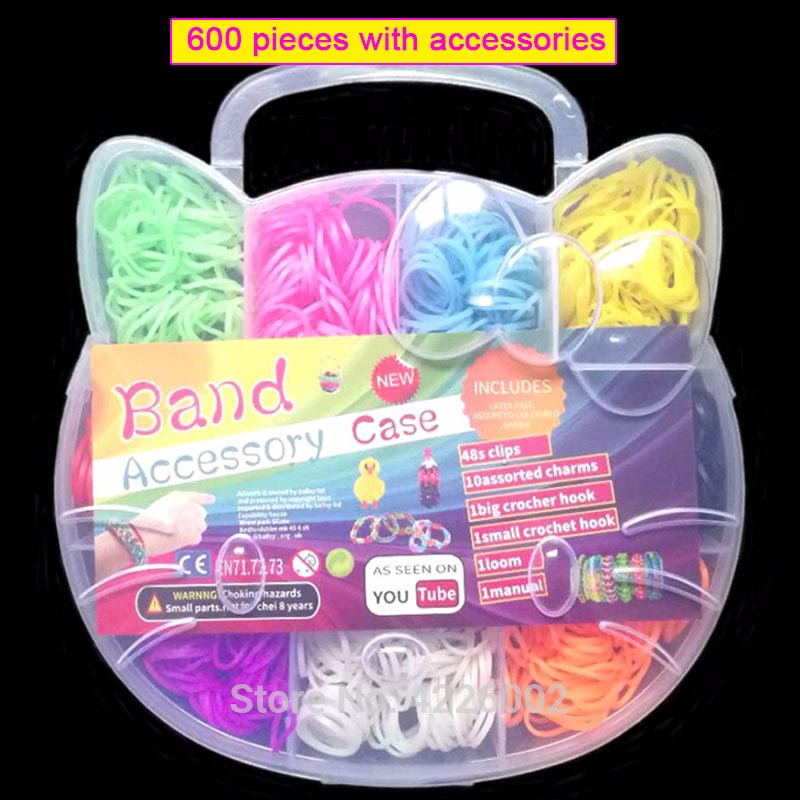 Tools Workshop Kids - Kleurrijke Elastiekjes Weefgetouw Elastische Diy Set