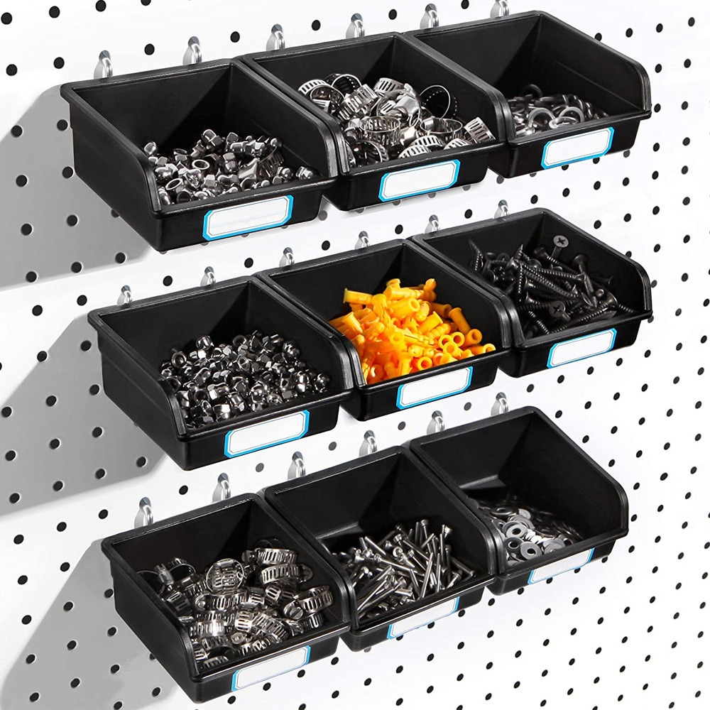 Workshop Tools Kit - 1/6 Sets Pegboard Bakken met Haken