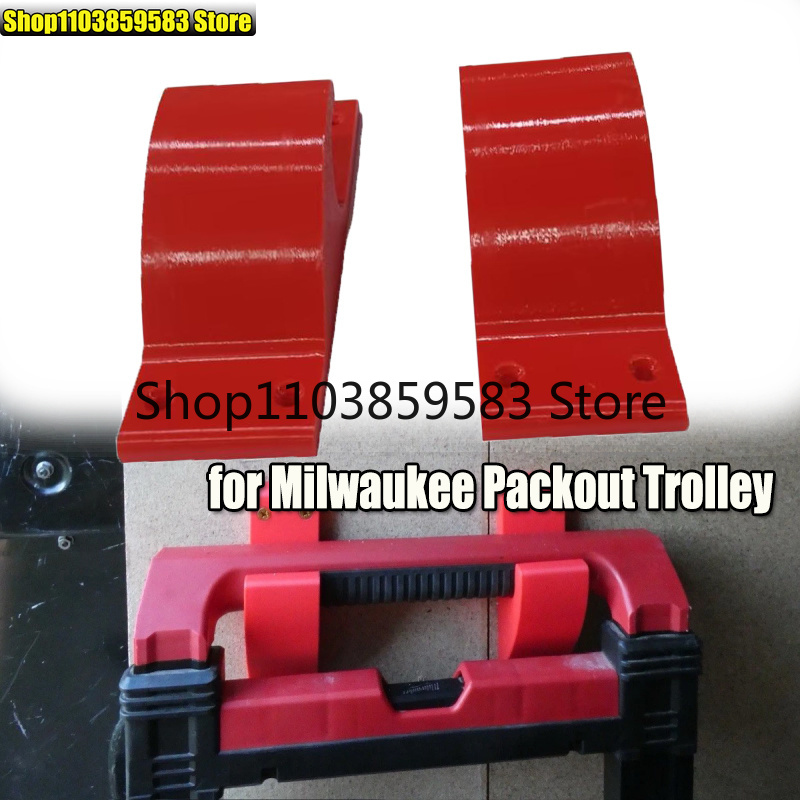 Workshop Tools Ltd - 2 Stuks Trolley Haken Rood Voor