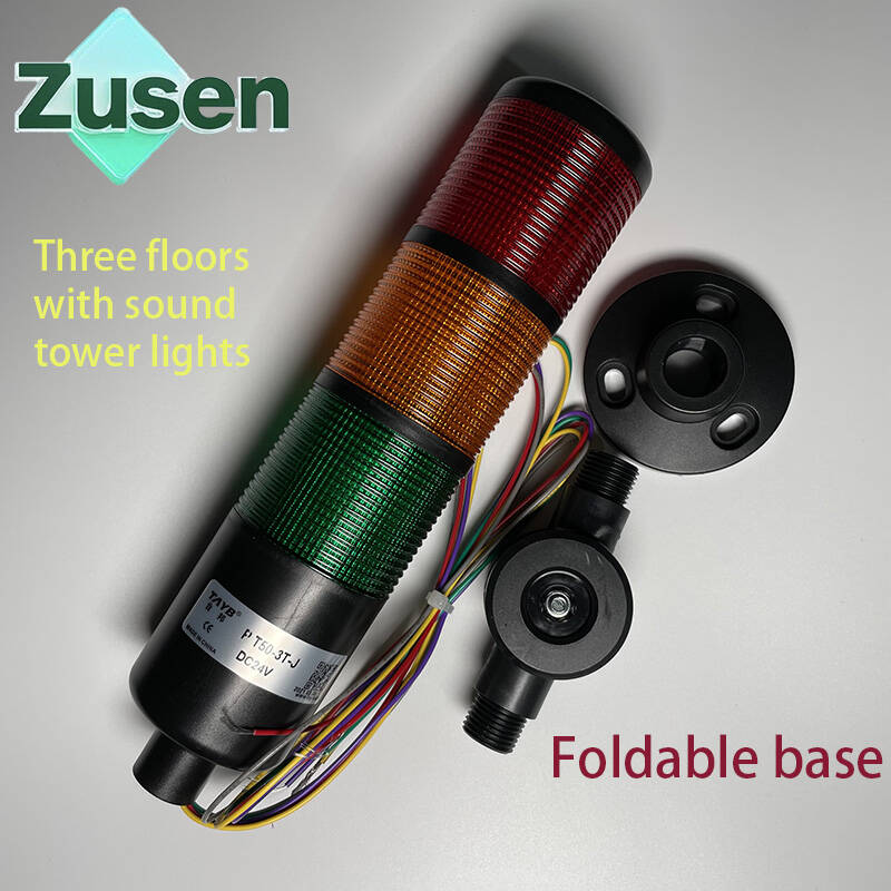 Hand Tools Mechanical Workshop - Zusen 50mm LED-waarschuwingslamp met zoemer Drie