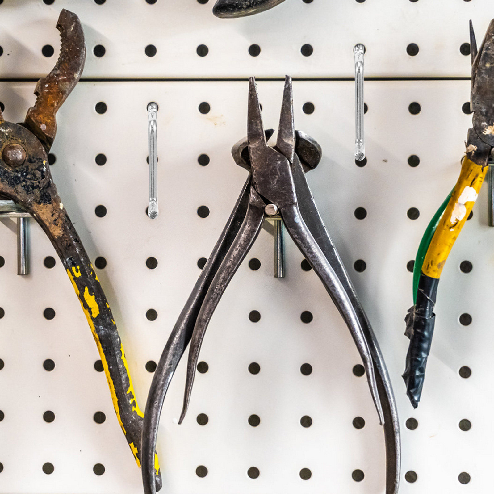 Workshop Tools Kit - 80 Stuks Pegboard Haken Bakken Kit