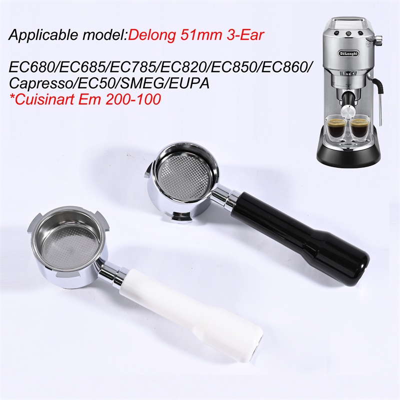 Hand Tools Mechanical Workshop - 51mm Koffie Bodemloze Filterhouder Voor Delonghi