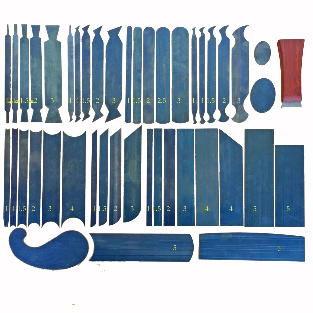 Card Scraper Cabinet - Houtbewerkingsschraper Set Gebogen Kastenschraper Kaartenset Schrapende