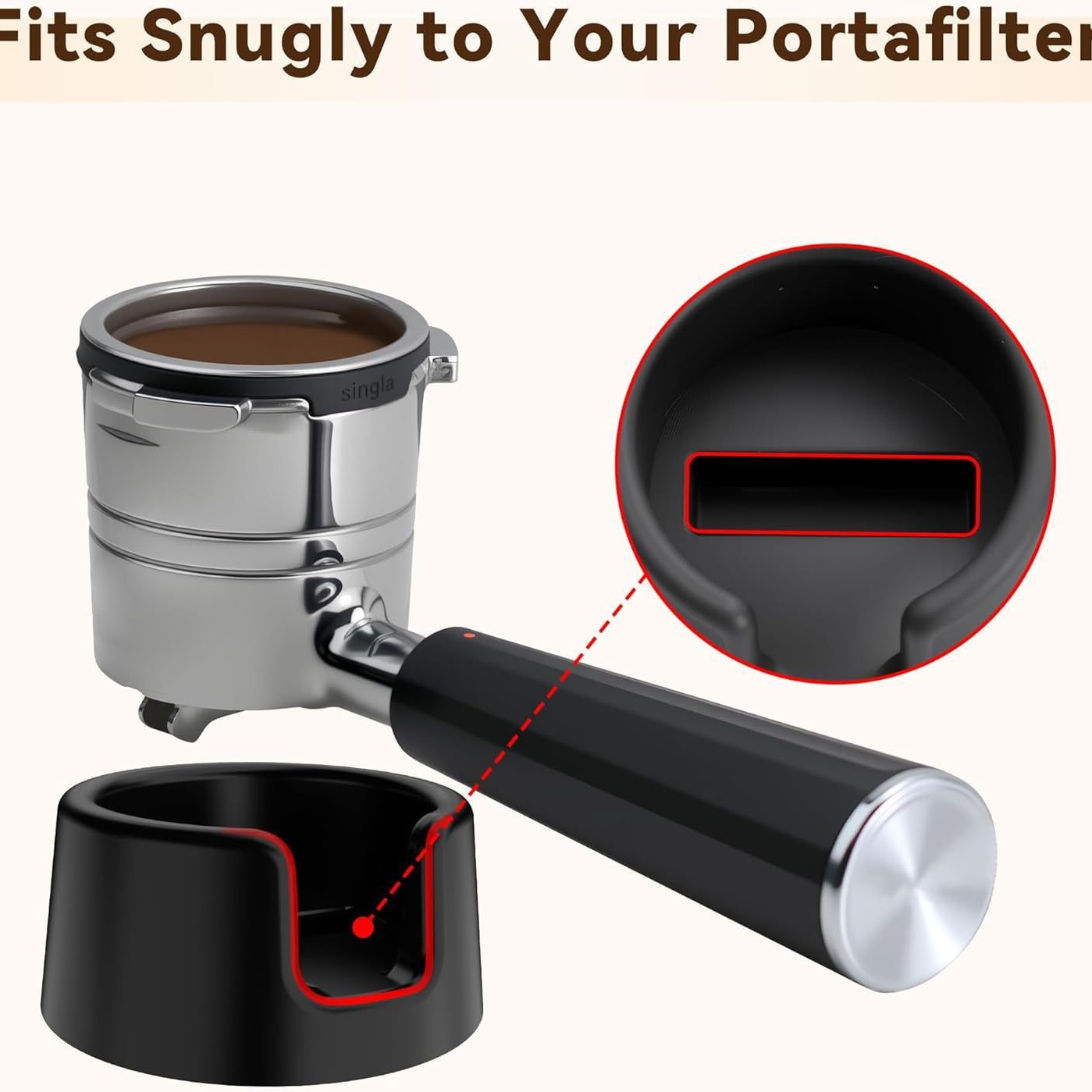 Hand Tools Mechanical Workshop - Silicon Portafilter Houder Espresso Tamping Station