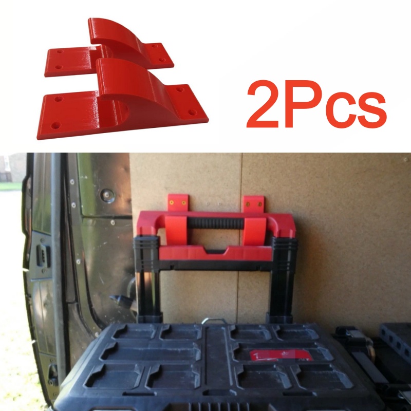 Workshop Tools Ltd - 2 Stuks Trolley Haken Voor Milwaukee
