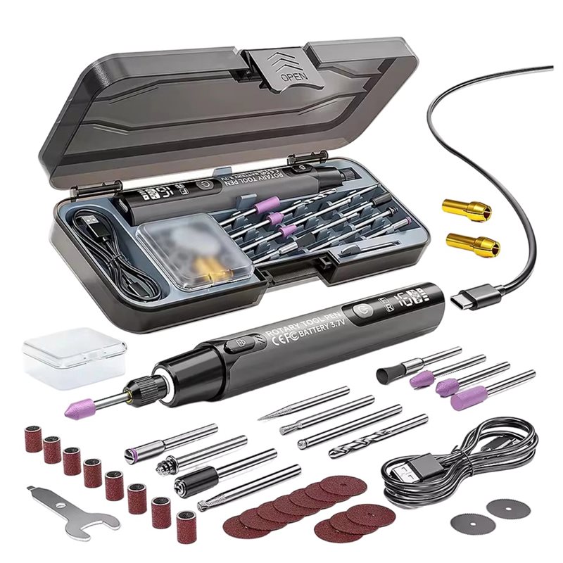Power Tools For Workshop - FYBL-Draadloze Elektrische Mini Grinder 3.7V 10000-16000R