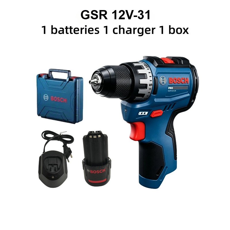 Power Tools For Workshop - Bosch Professional GSR 12V-31 Accuboormachine 12V