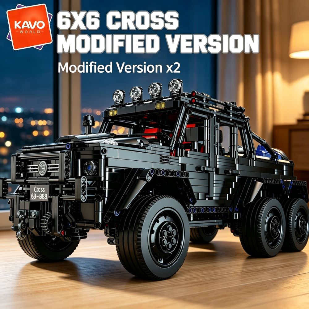 Tools Workshop Kids - KAVOWORLD 6x6 Heavy Duty Off-Road Truck