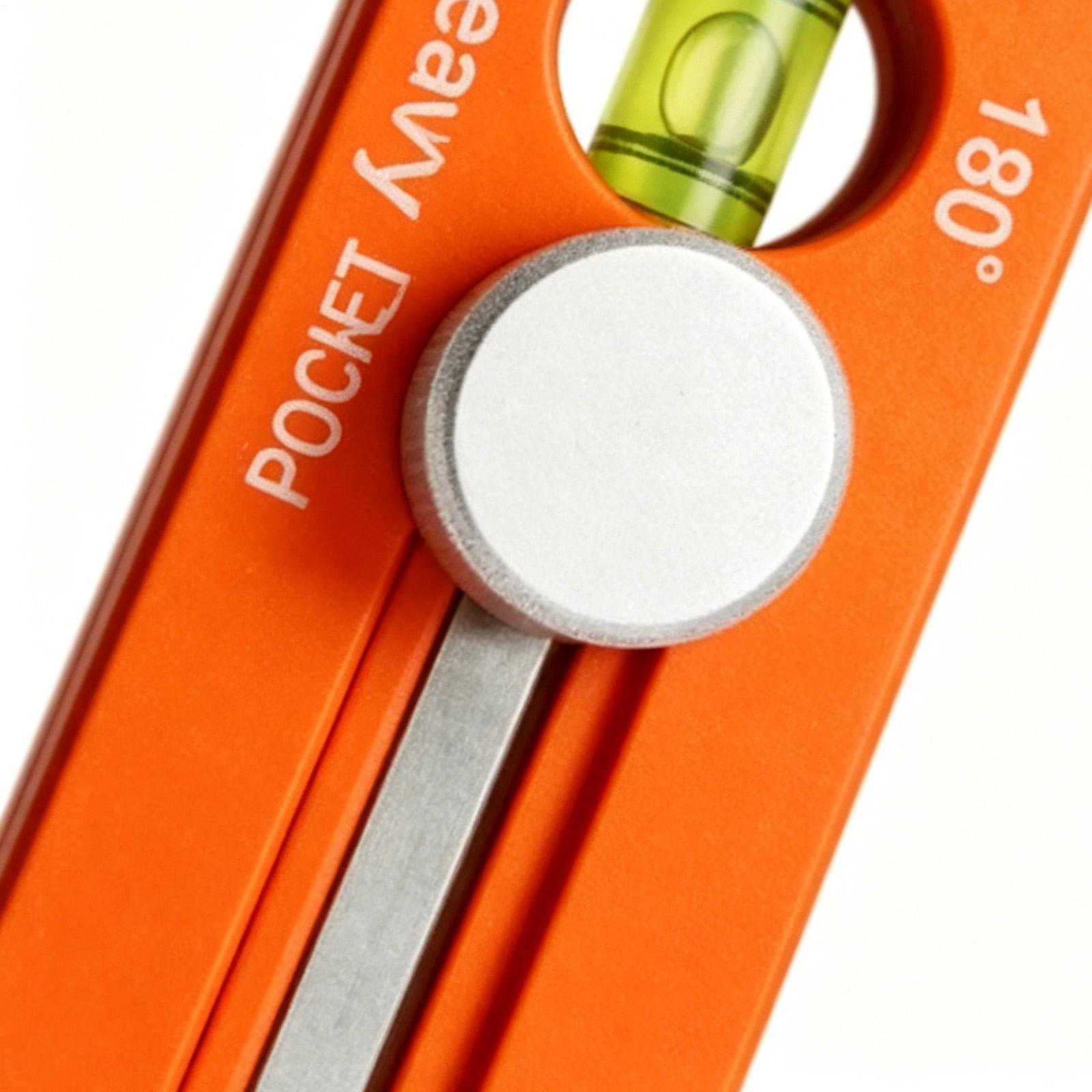 Workshop Layout Tools - Houtbewerkingsliniaal Aluminiumlegering Magnetische meter Positionering Markering