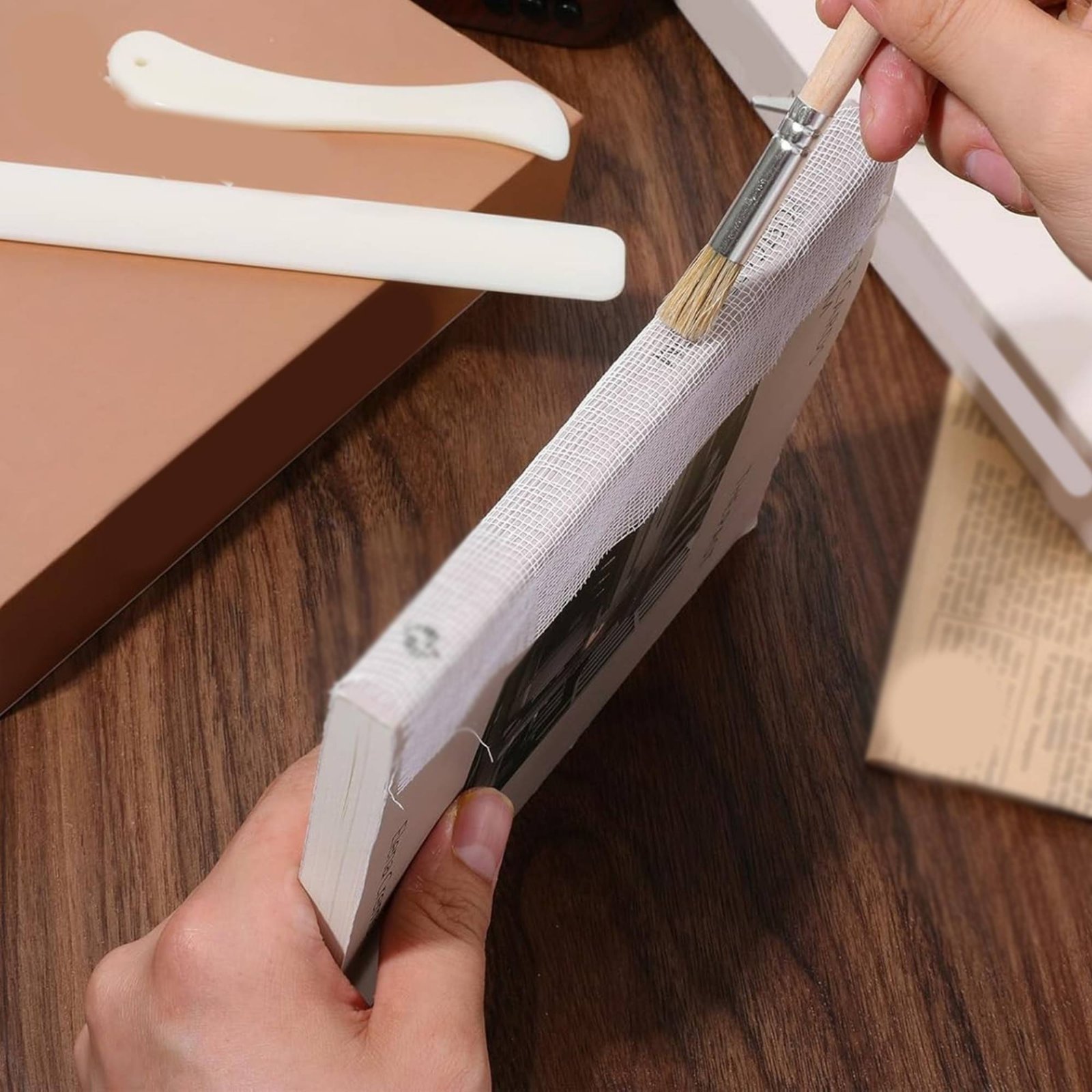 4-delige boekbindersdoek en ge - Workshop Tools Kit recensie en prijs