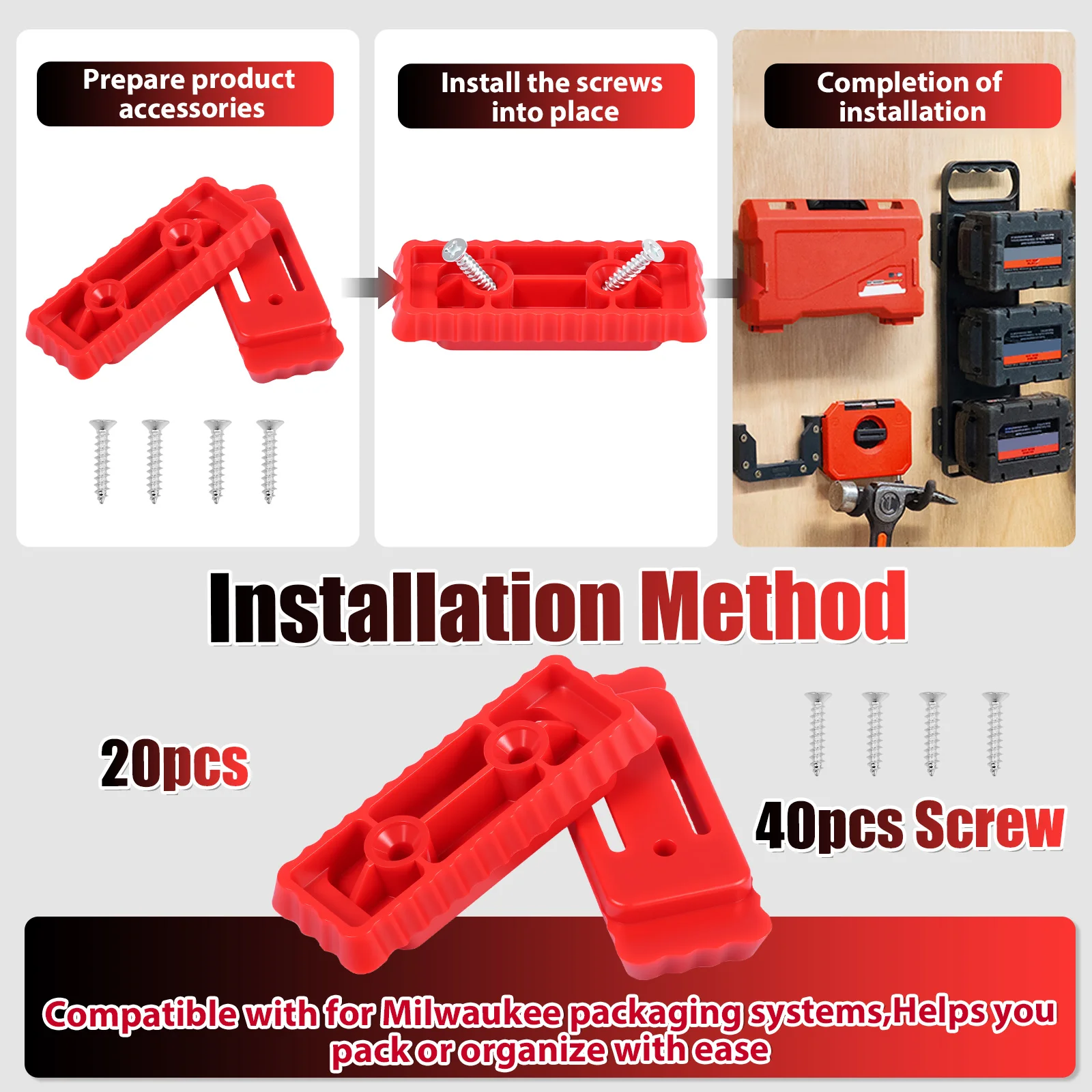 20 stuks montagevoetjes voor M - Tools In Electrical Workshop recensie en prijs