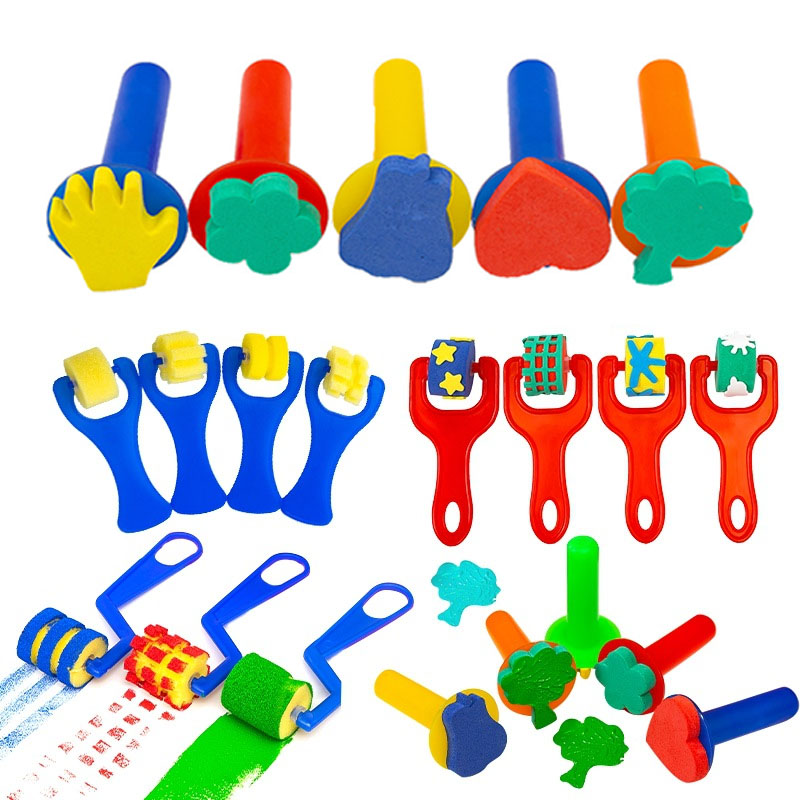 Kinderen Peuter Spons Stempel  - Tools Workshop Kids recensie en prijs