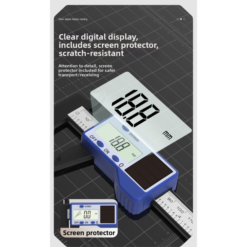 1 stuk digitale schuifmaat op  - Workshop Layout Tools recensie en prijs