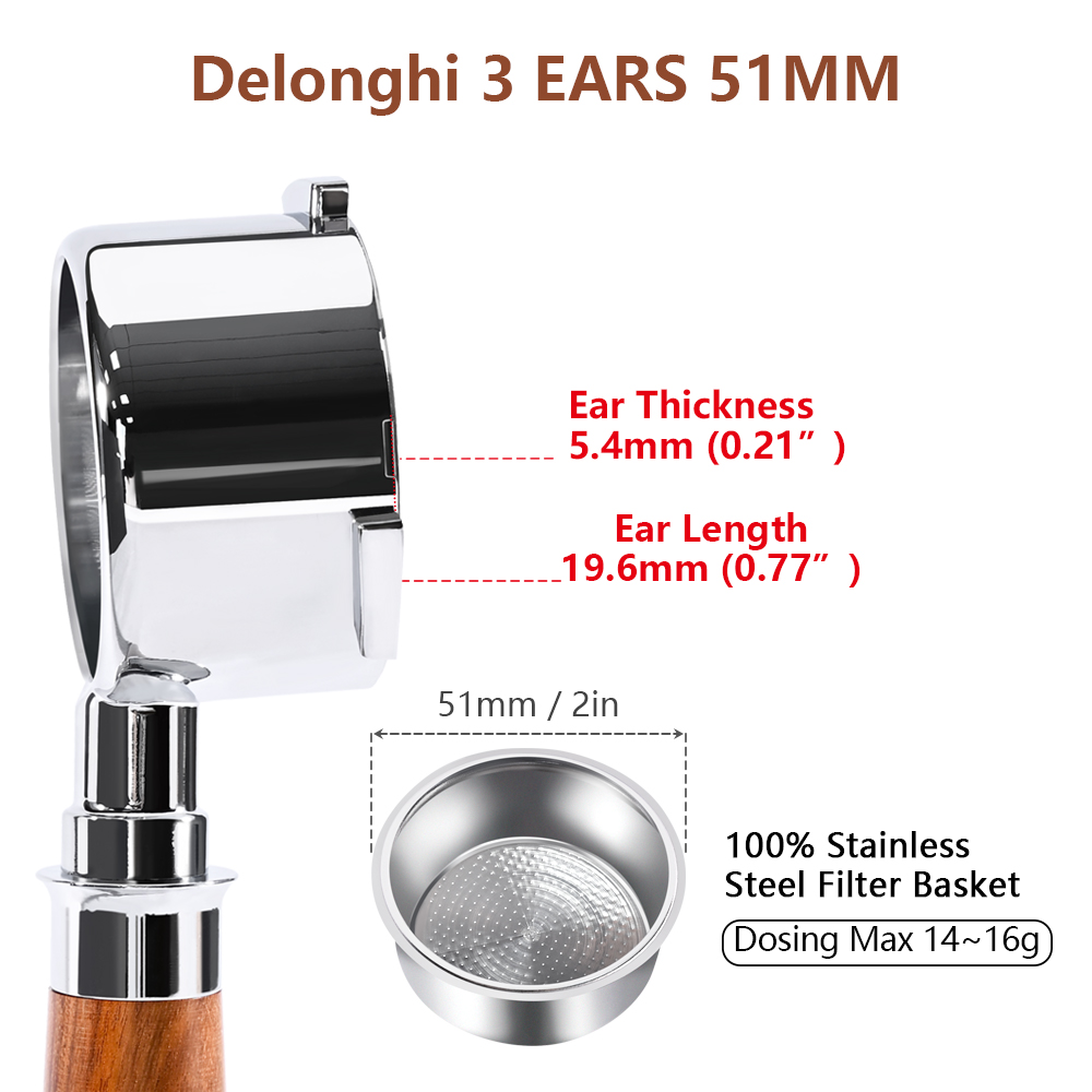 51mm Koffie Bodemloze Filterho - Hand Tools Mechanical Workshop recensie en prijs