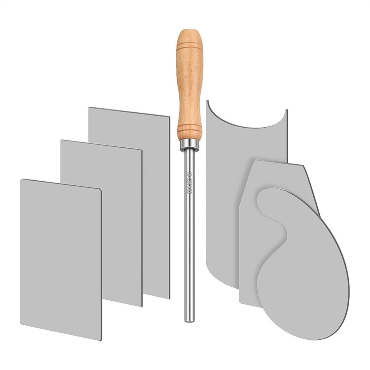 Kaartschraper Burnisher en 6-d - Card Scraper Cabinet recensie en prijs