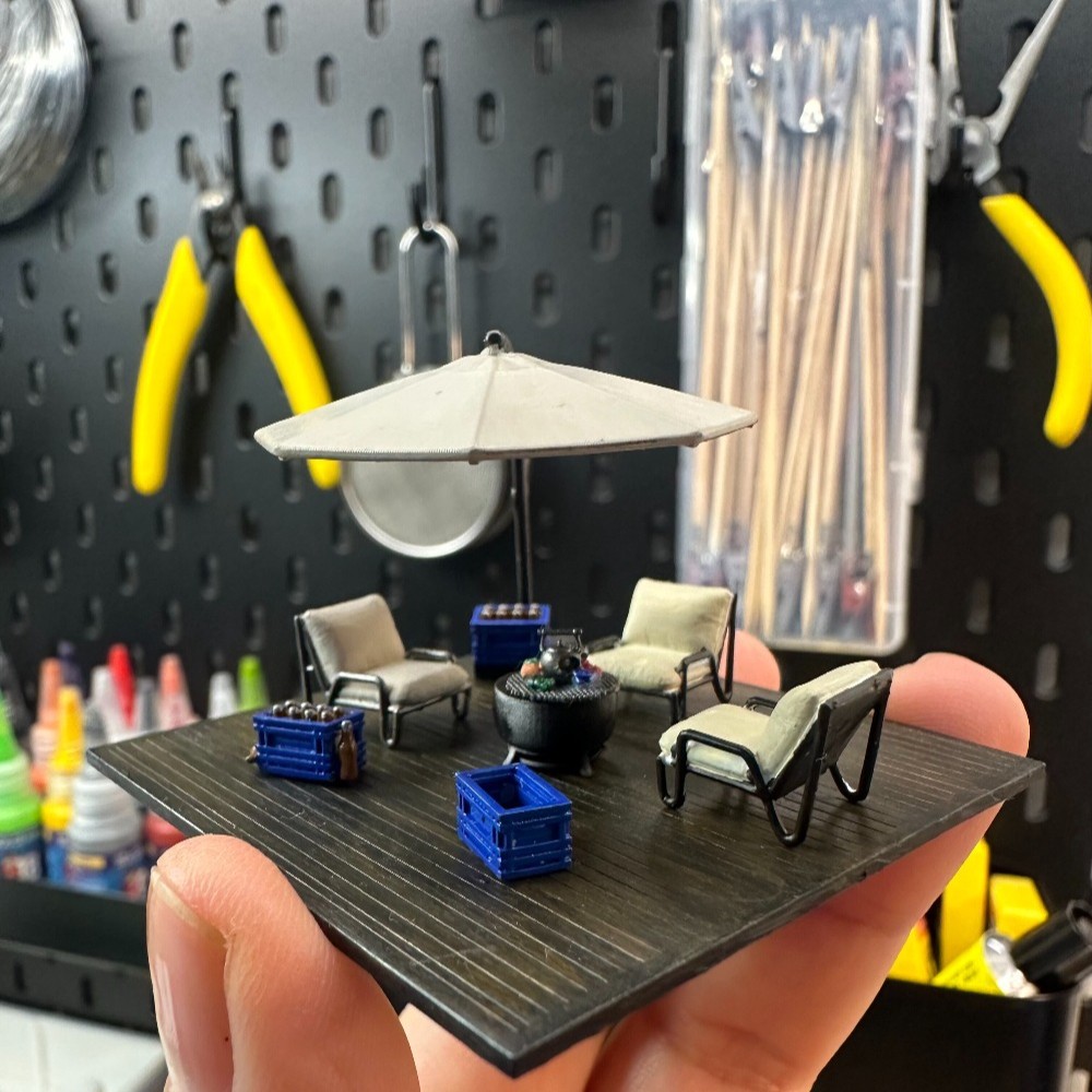 Diorama 1/64 Leisure Terrace M - Tools Workshop Kids recensie en prijs