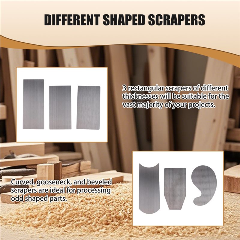 FAST-6 Stuks Kastschraper Set  - Card Scraper Cabinet recensie en prijs
