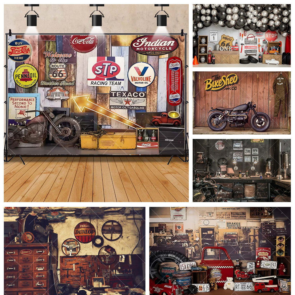 Retro motorfiets auto reparati - Tools Workshop Kids recensie en prijs