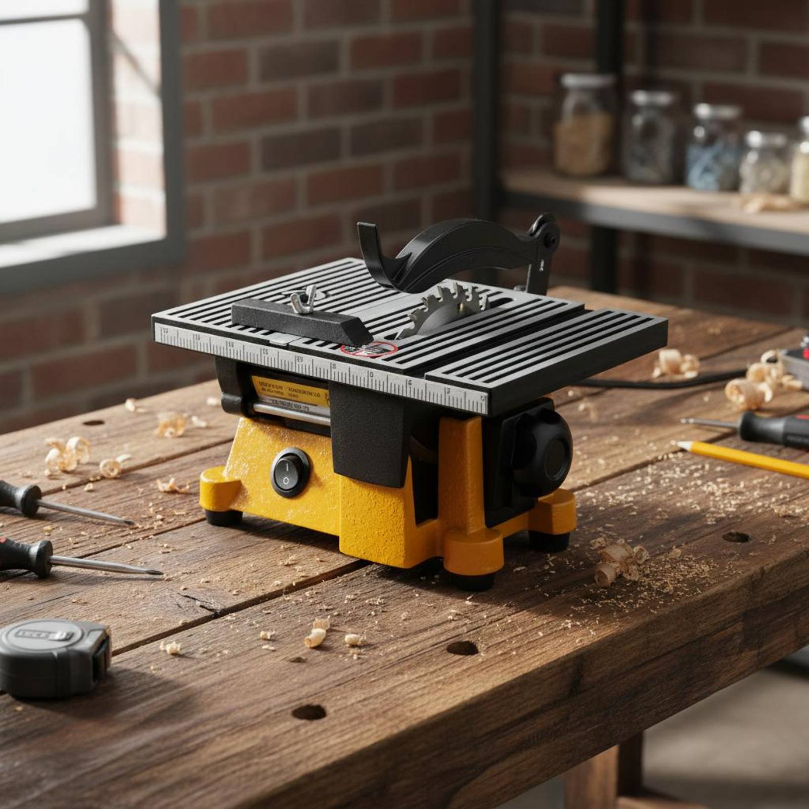 Mini-tafelzaag Draagbare minia - Workshop Cutting Tools recensie en prijs