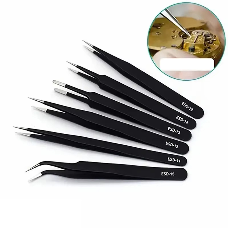 6 Stuks Precisie Lange Pincet  - Workshop Tools Kit recensie en prijs