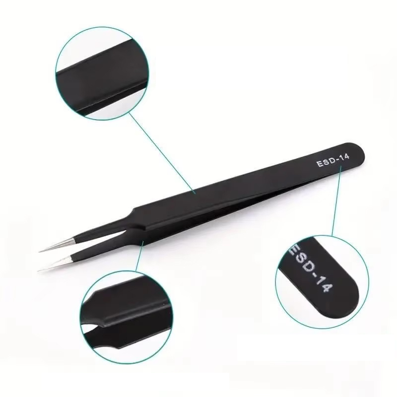6 Stuks Precisie Lange Pincet  - Workshop Tools Kit recensie en prijs