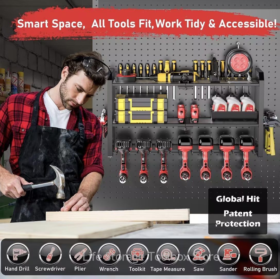 Multifunctionele wandgereedsch - Tools In Electrical Workshop recensie en prijs